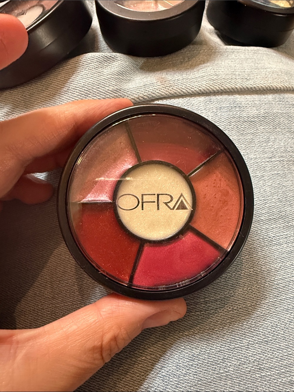 OFRA Lip & Cheek Palette — Red, Pink, Coral